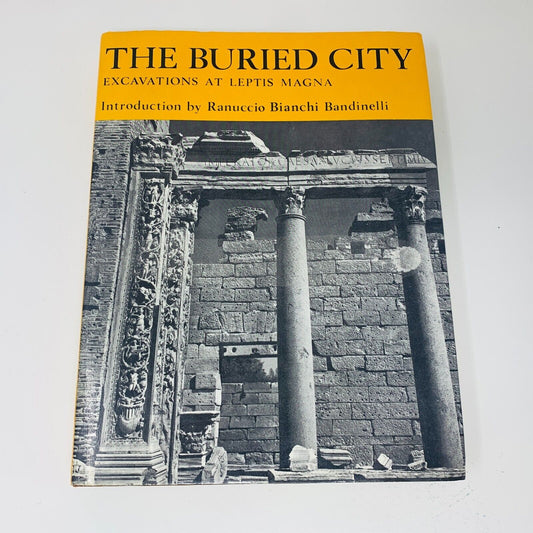 1967 The Buried City Excavations at Leptis Magna Praeger Hardcover Archaeology