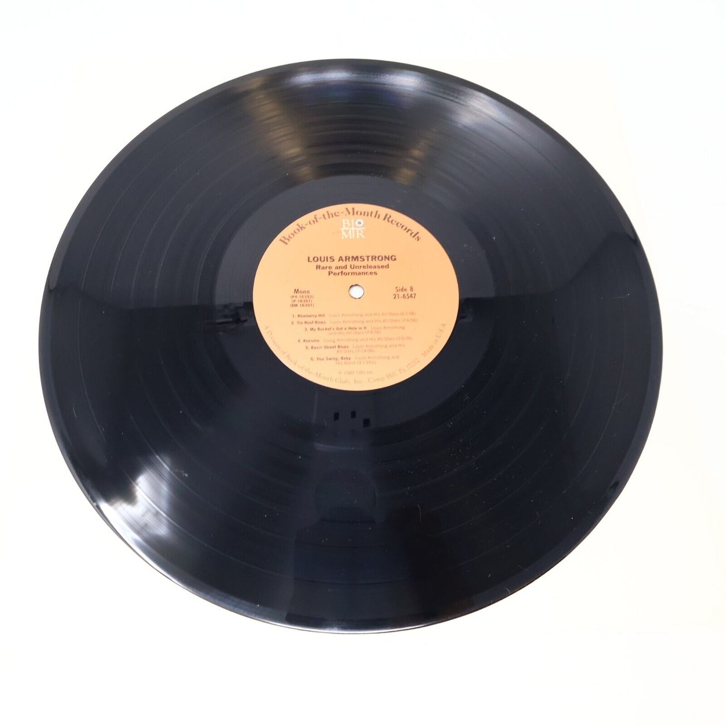 Louis Armstrong ‎Rare And Unreleased Performances 4 LP Vinyl Record 1982 21-6547