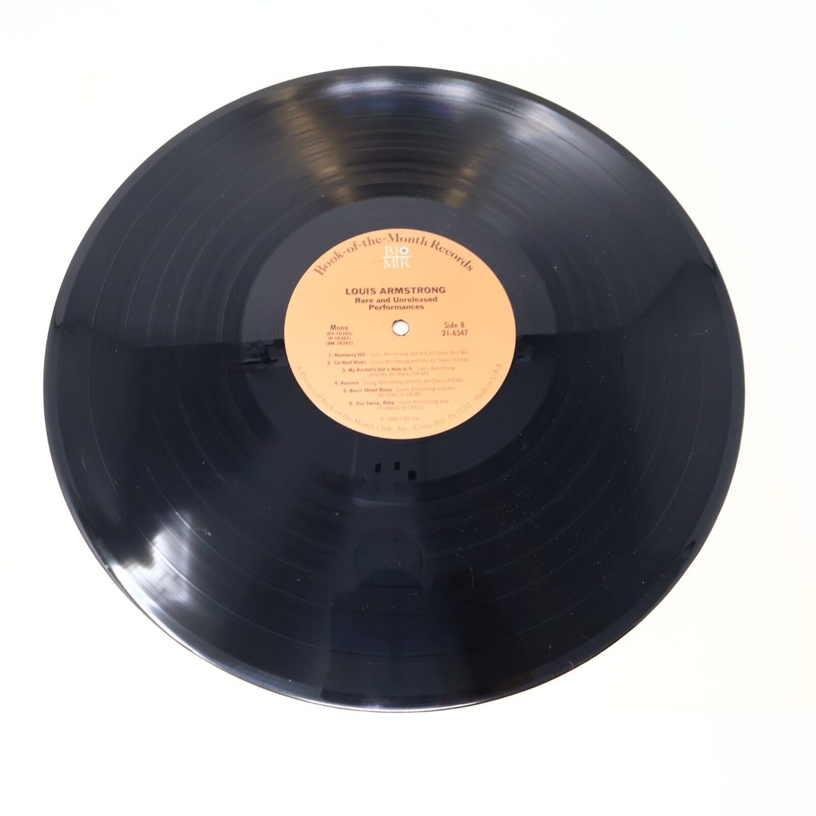 Louis Armstrong ‎Rare And Unreleased Performances 4 LP Vinyl Record 1982 21-6547