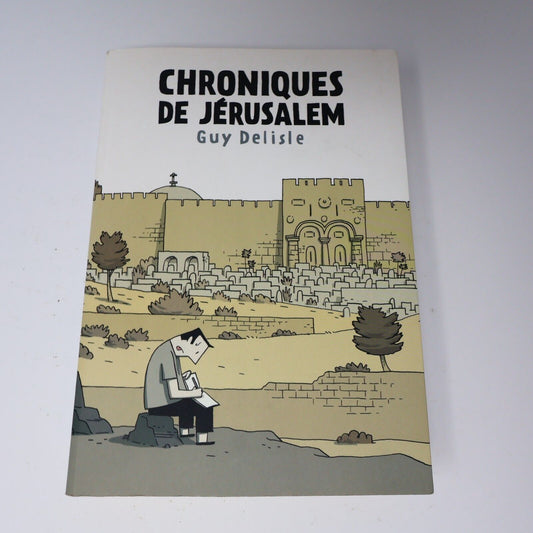 2011 Chroniques de Jérusalem de Guy Delisle Paperback PB Delcourt Bande Dessinée