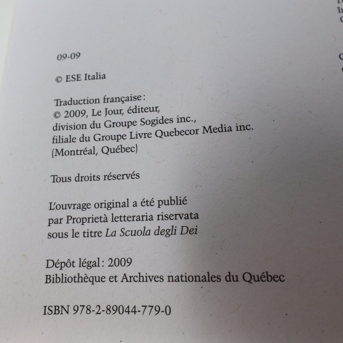 2009 L'École des Dieux de Stefano Elio D'Anna Paperback PB Le Jour Spiritualité