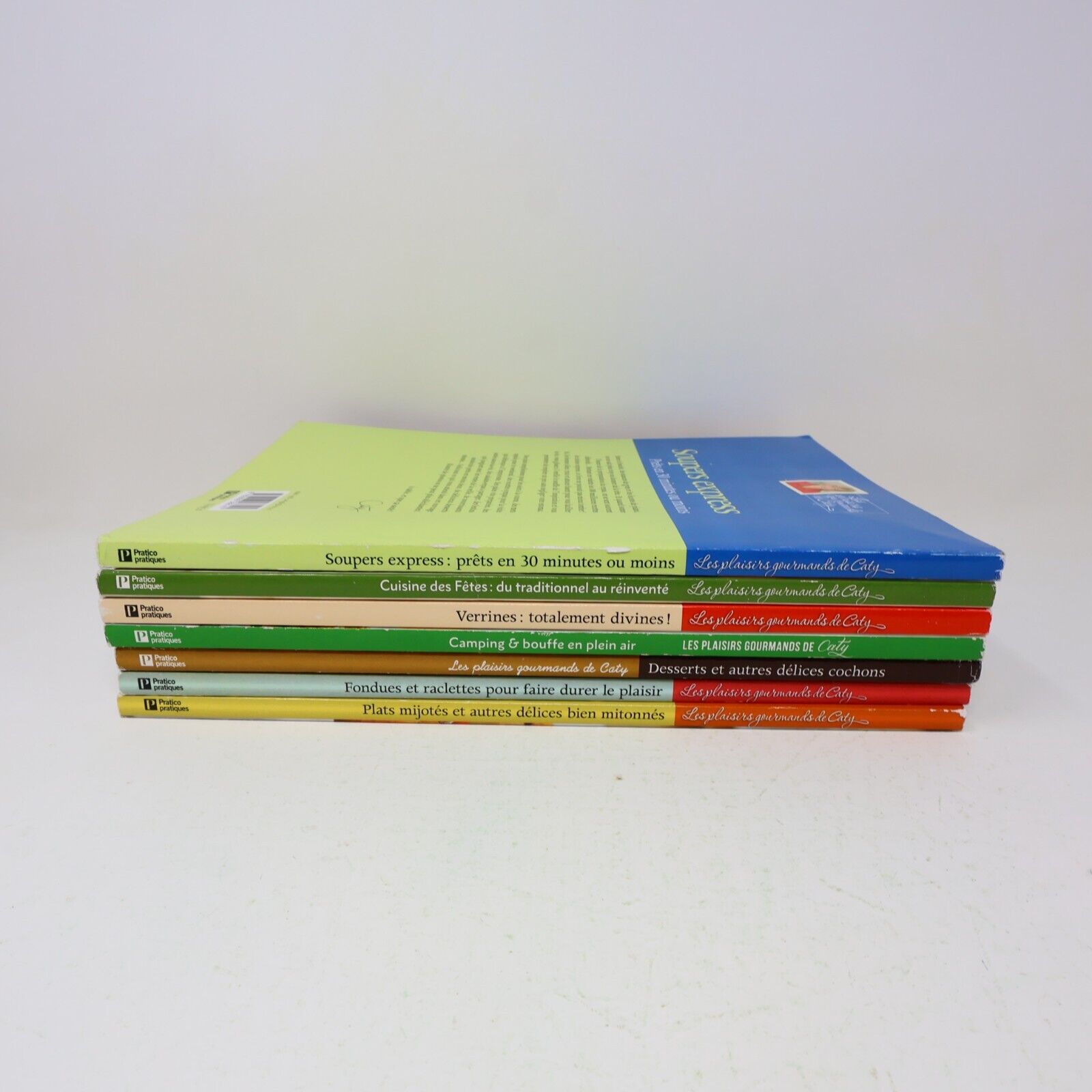 Lot 7 Les Plaisirs Gourmands de Caty Souper Express Desserts Plats Mijotés PB