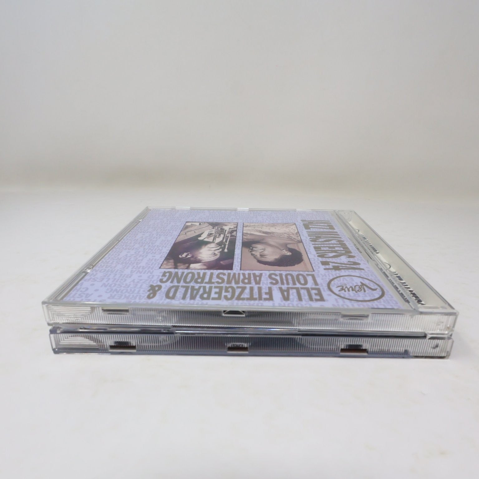 Ella Fitzgerald & Louis Armstrong Jazz Masters 24/Jazz & Blues 2 CD Lot