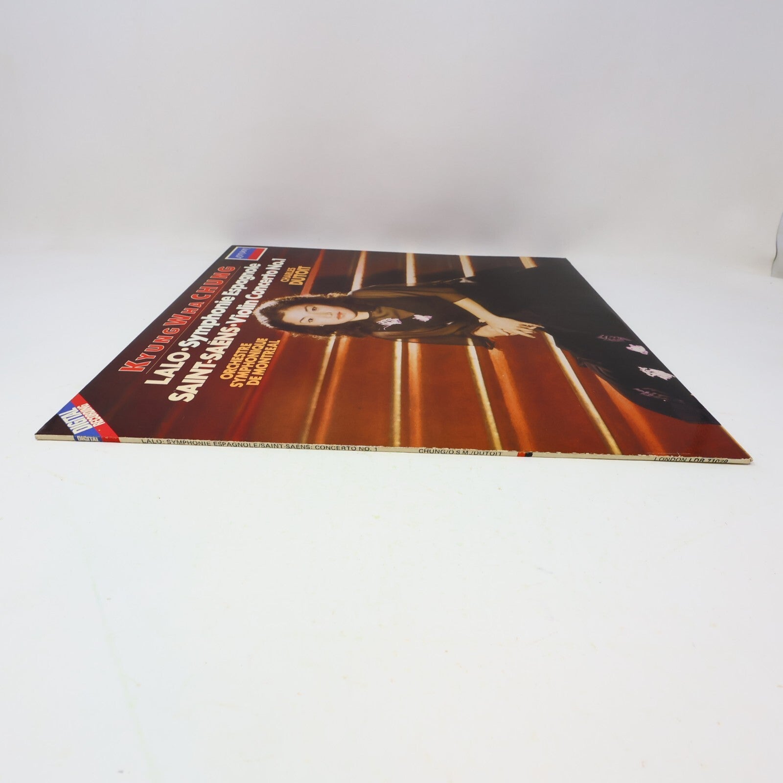 Kyung Wha Chung Symphonie Espagnole/Violin Concerto 1 Dutoit Record LDR 71029