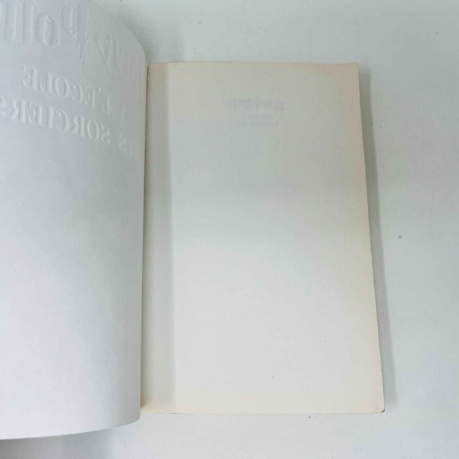2007 Harry Potter à L'École des Sorciers Gallimard Grand Format Français Rowling