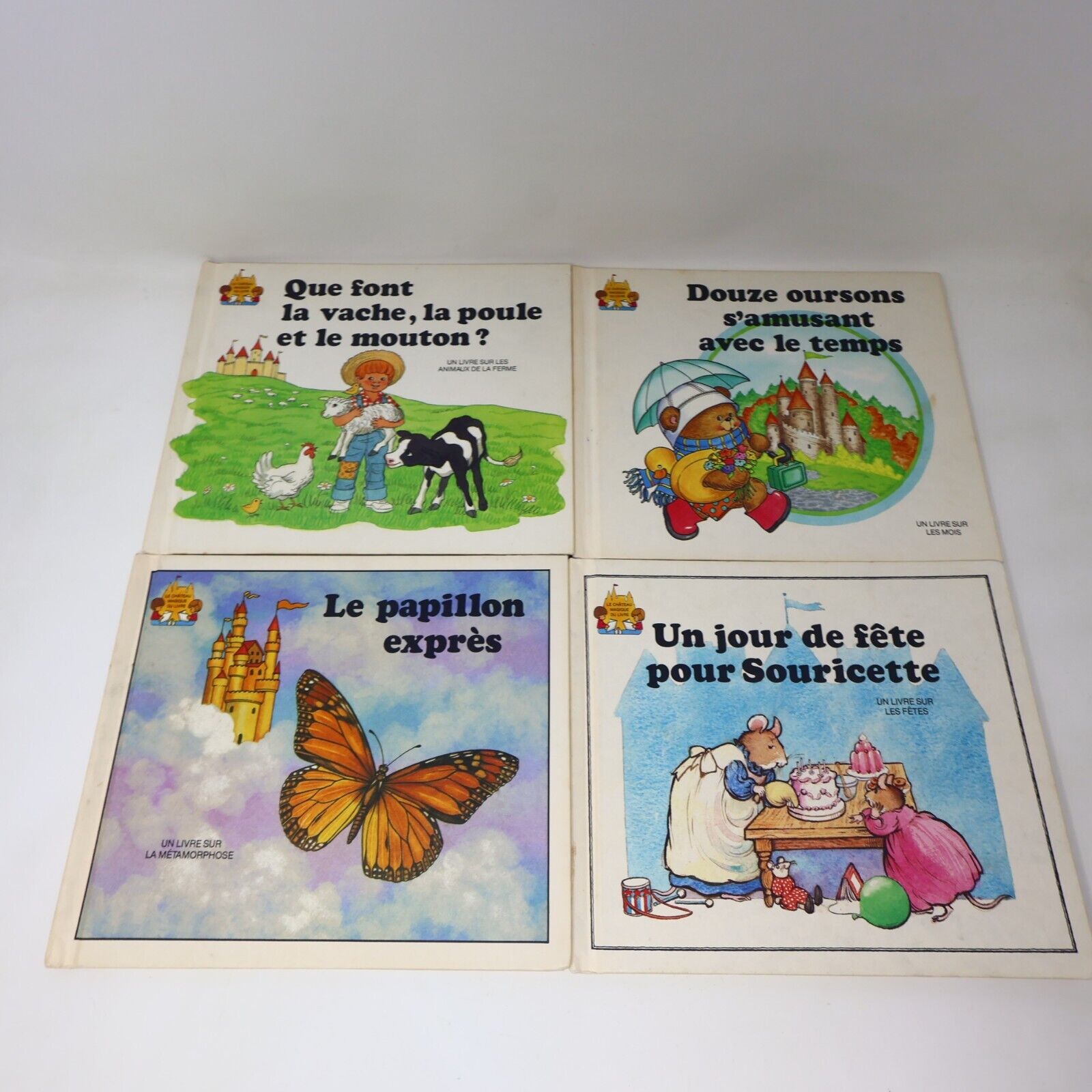 Lot 18 Jane Belk Moncure Le Château Magique du Livre Livres Enfants Grolier 90s