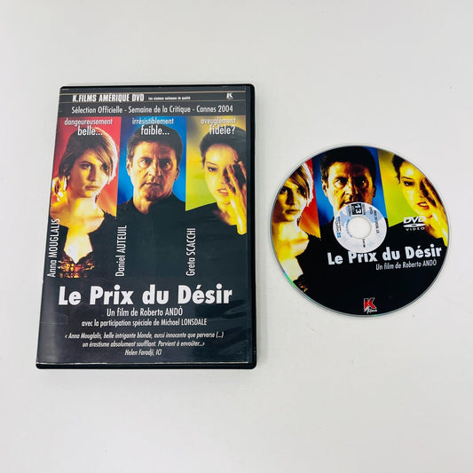 2005 Le Prix du Désir DVD Testé NTSC en Français Daniel Auteuil K.Films Amérique