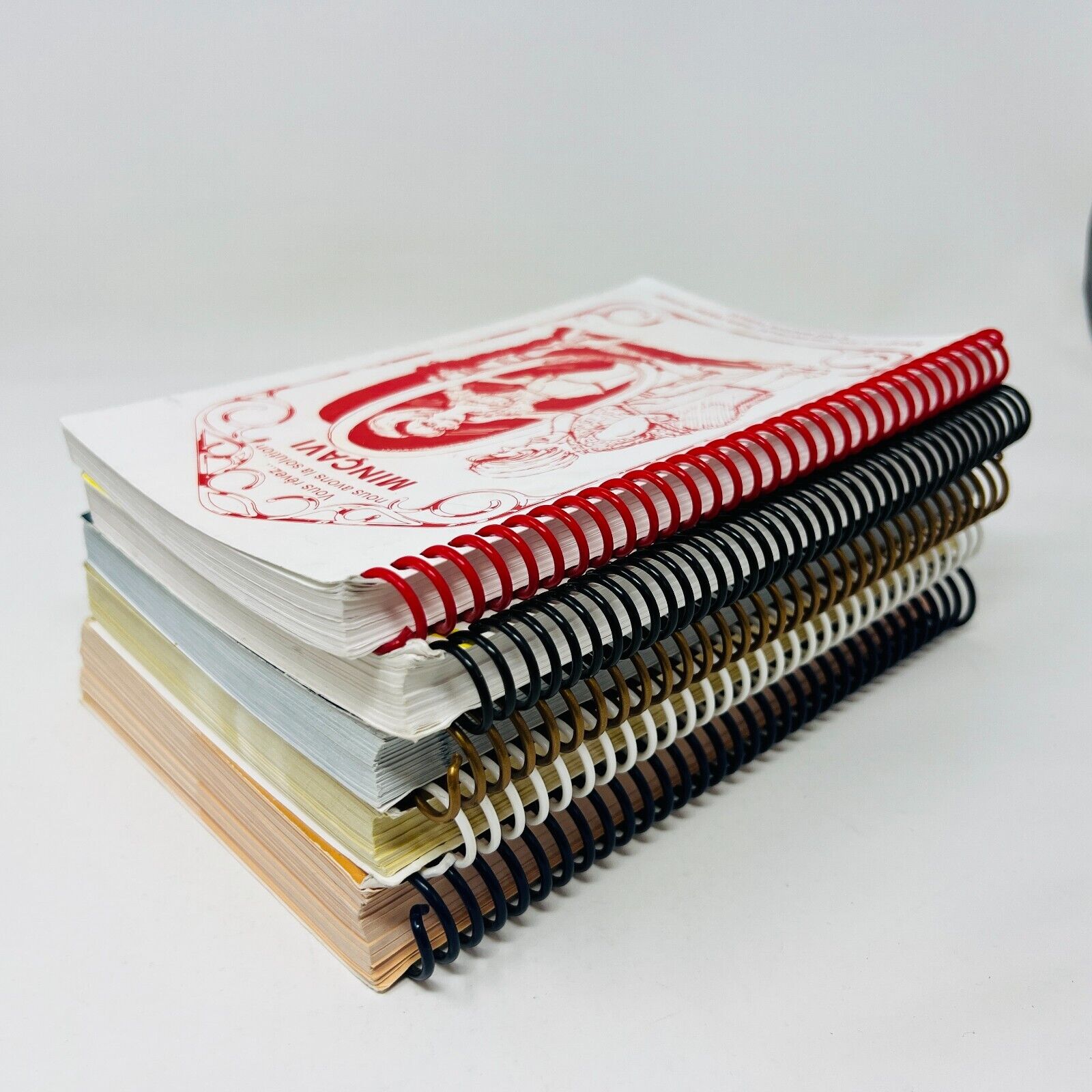 Minçavi 1-2-3-4-5 Lot de Livres de Recettes Cuisine Diète Mincavi Lyne Martineau