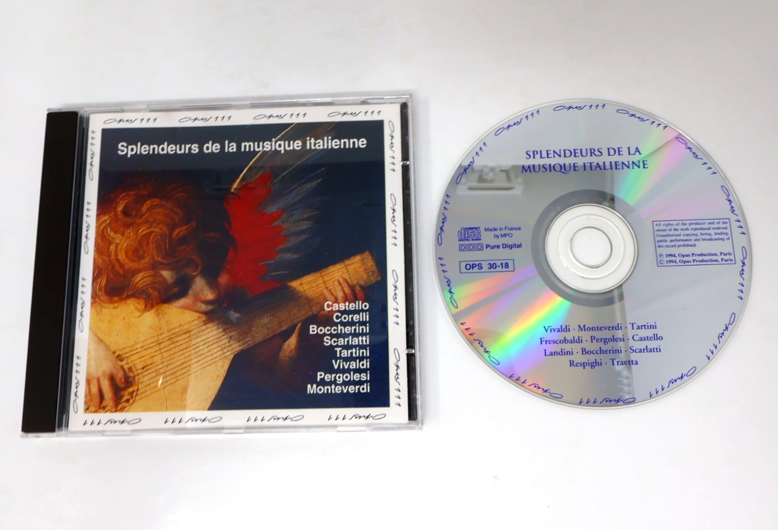 Splendeurs De La Musique Italienne CD Castello/Corelli/Boccherini/Scarlatti