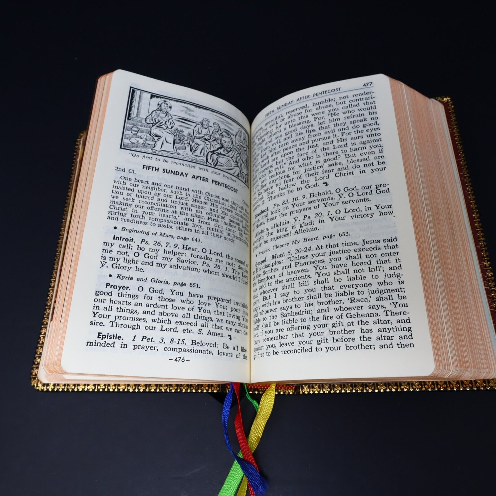 1964 Saint Joseph Daily Missal Religion Confraternity Version Book PB 60s