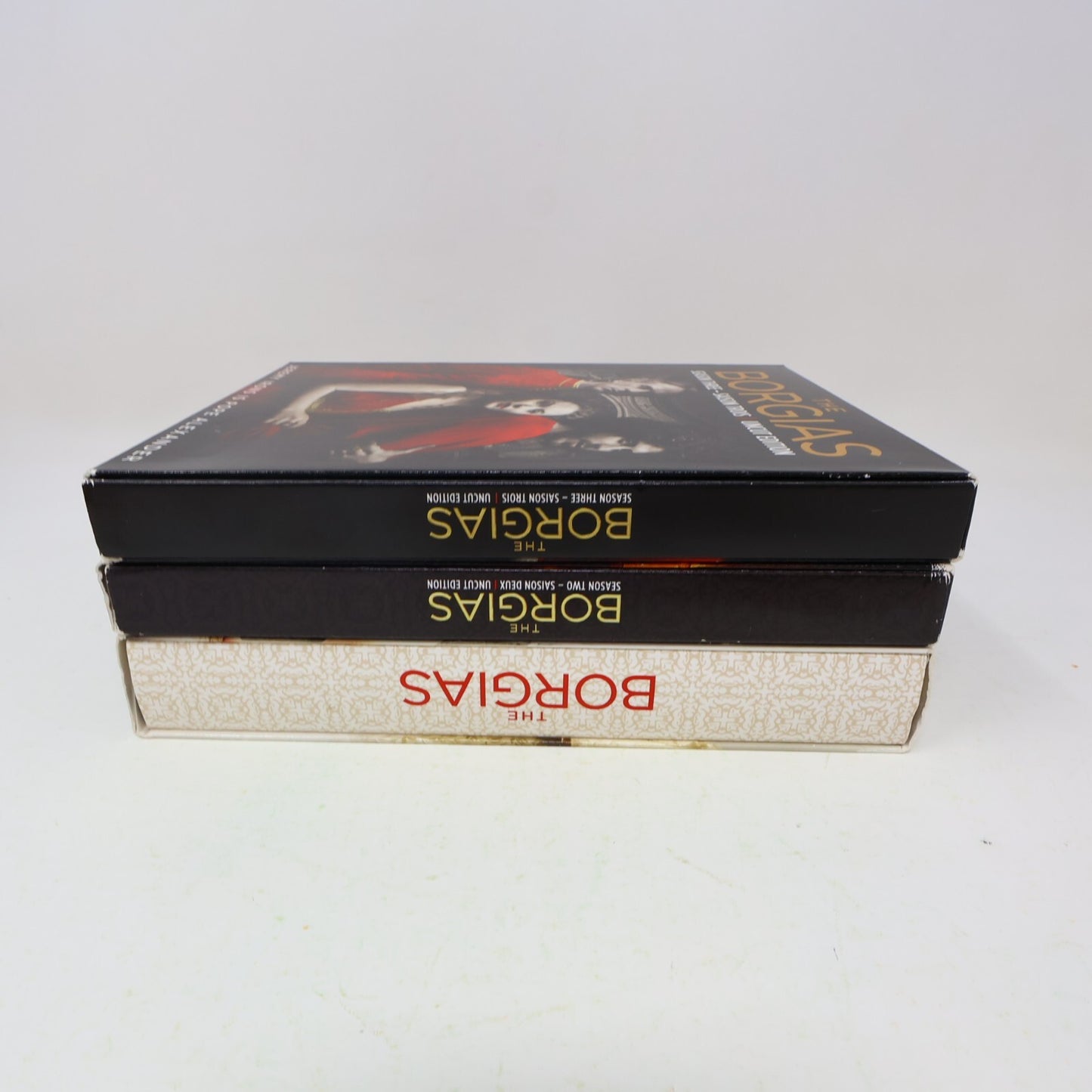 The Borgias Complete Series Uncut Season #1-2-3 DVD Set NTSC English & Français