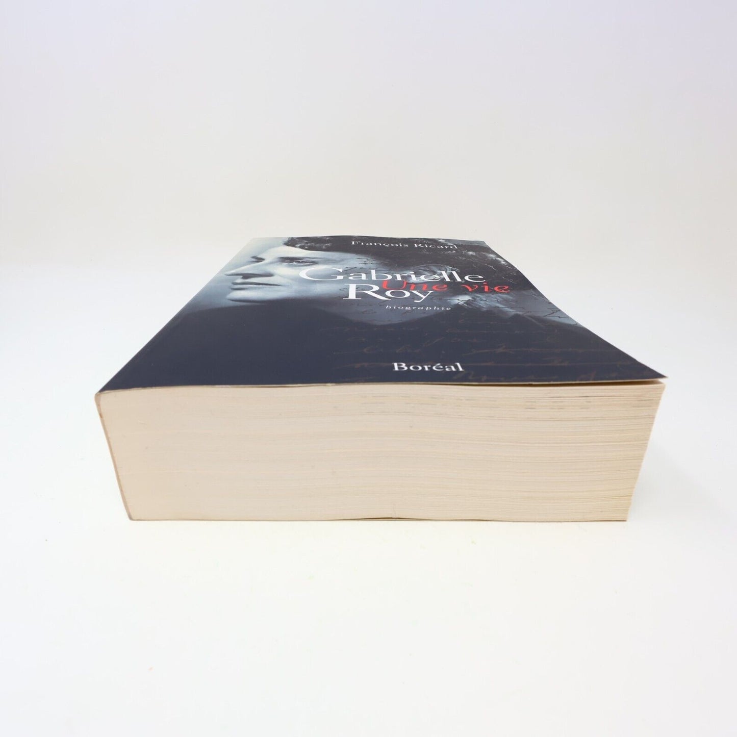 1996 Gabrielle Roy une Vie Biographie François Ricard Boréal Français Paperback