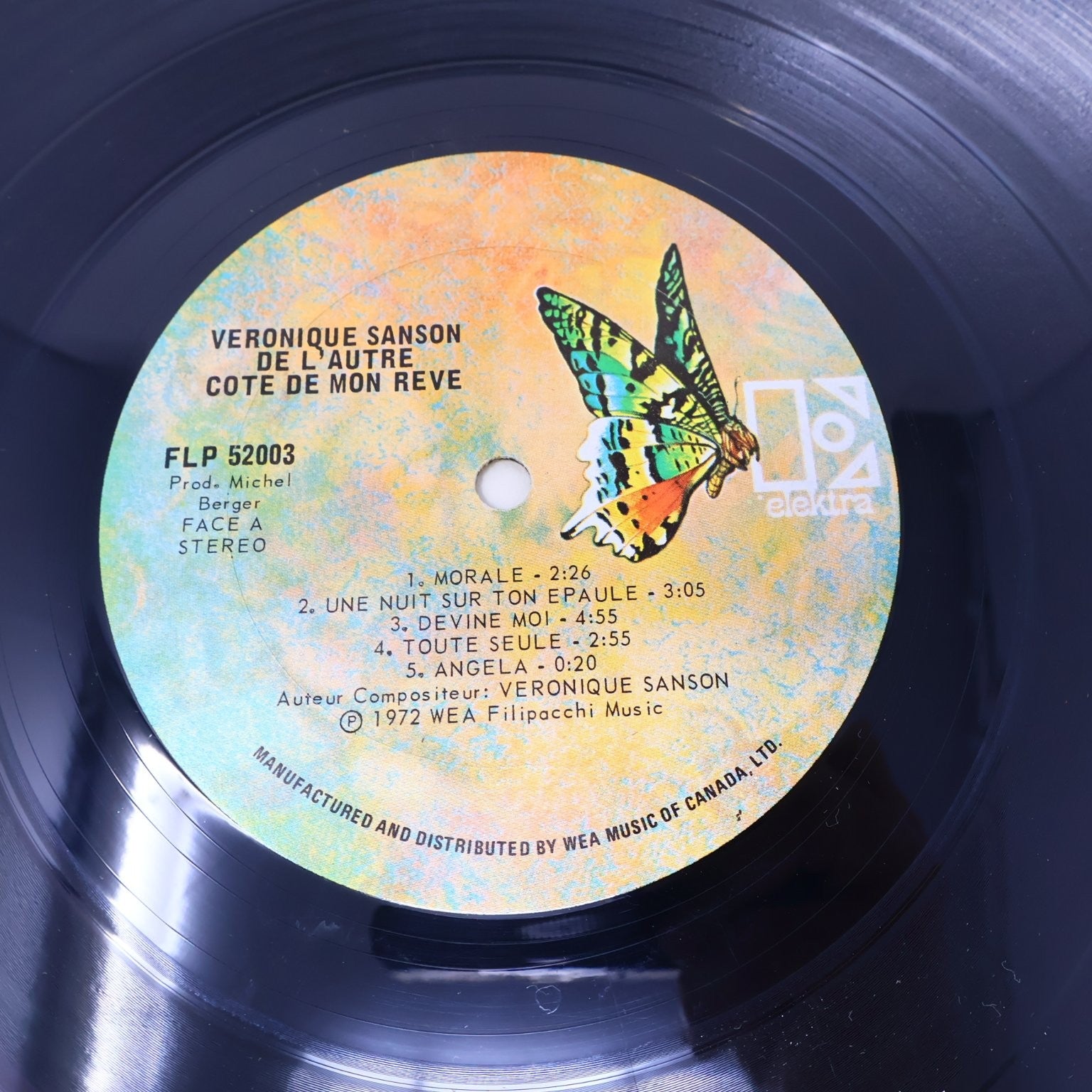 Veronique Sanson Lot 3 Disques Le Maudit/De L'Autre Côté De Mon Rêve 1972-74