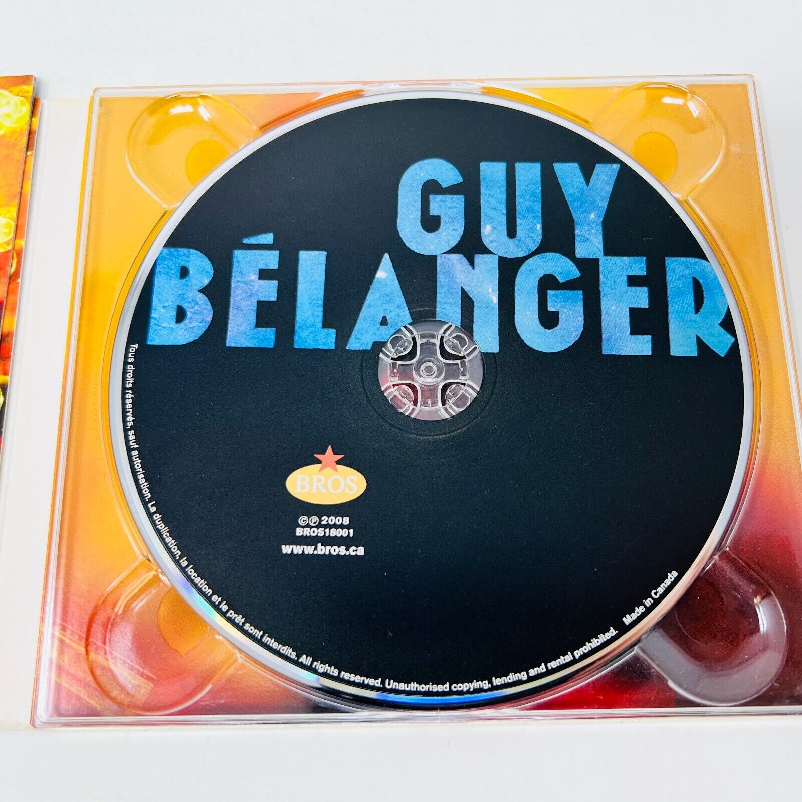 Guy Belanger par Guy Bélanger CD de Musique Testé 2008 Bros Blues