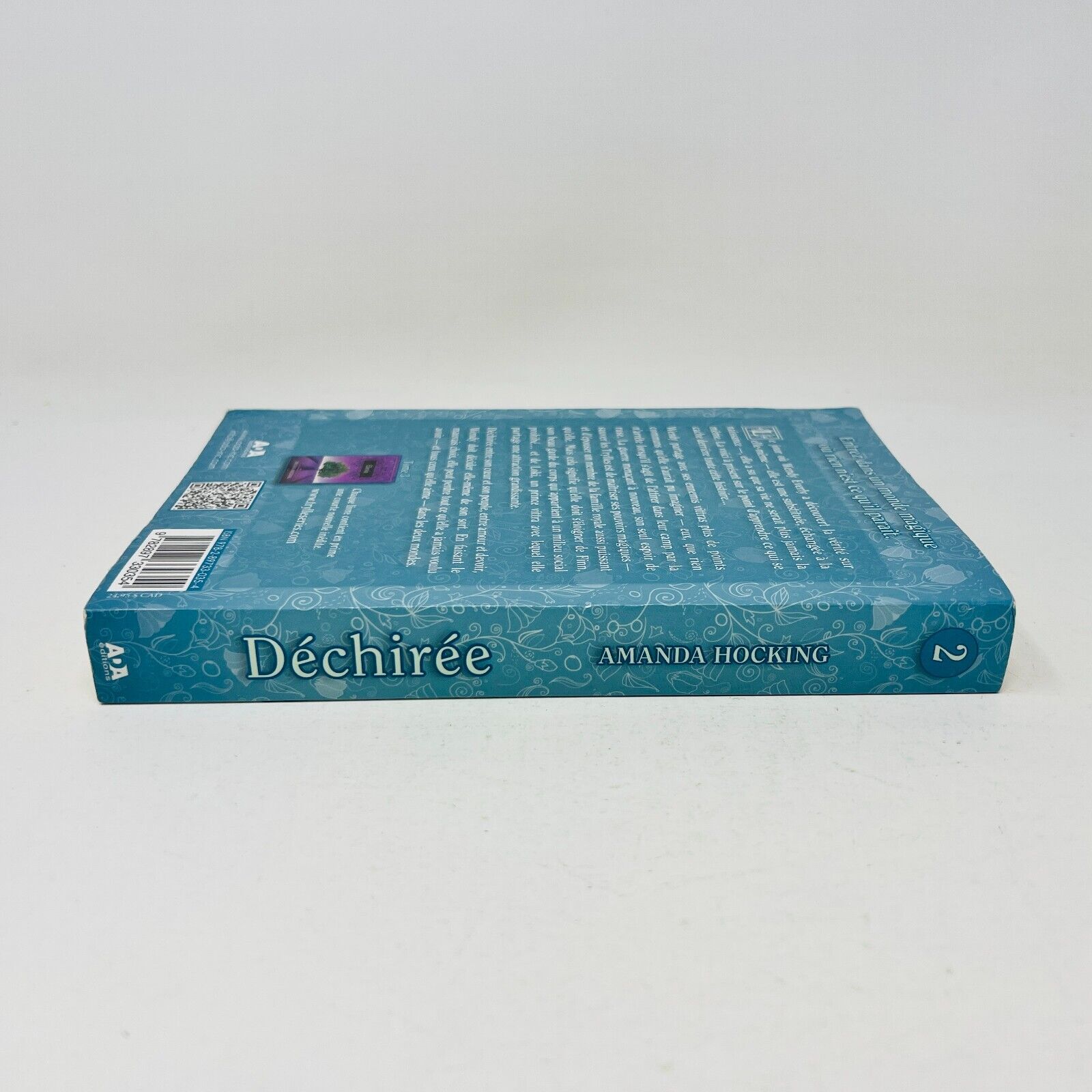 2013 Trylles #2 Déchirée de Amanda Hocking Science-Fiction Dystopie Français ADA