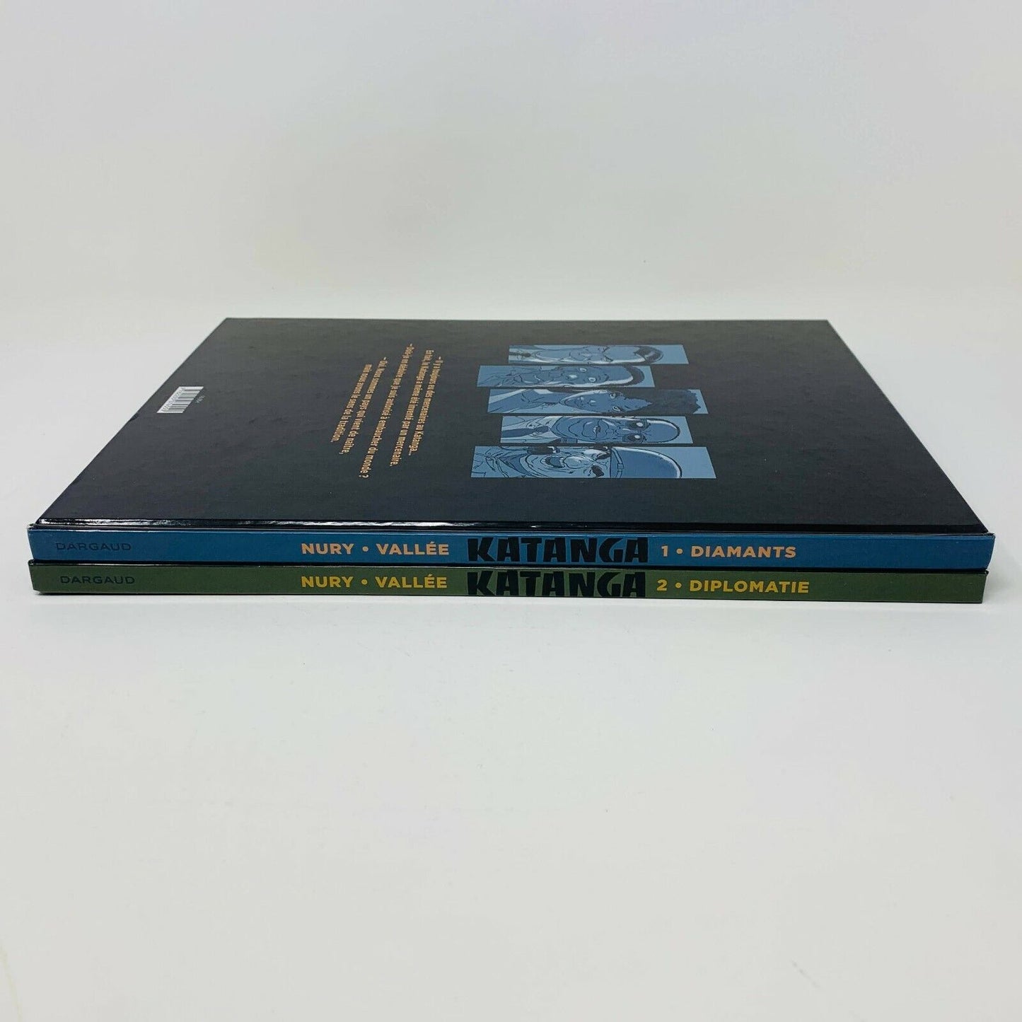 Diplomatie & Diamants Katanga Tomes 1-2 Dargaud Nury & Vallée Bande Dessinée Lot