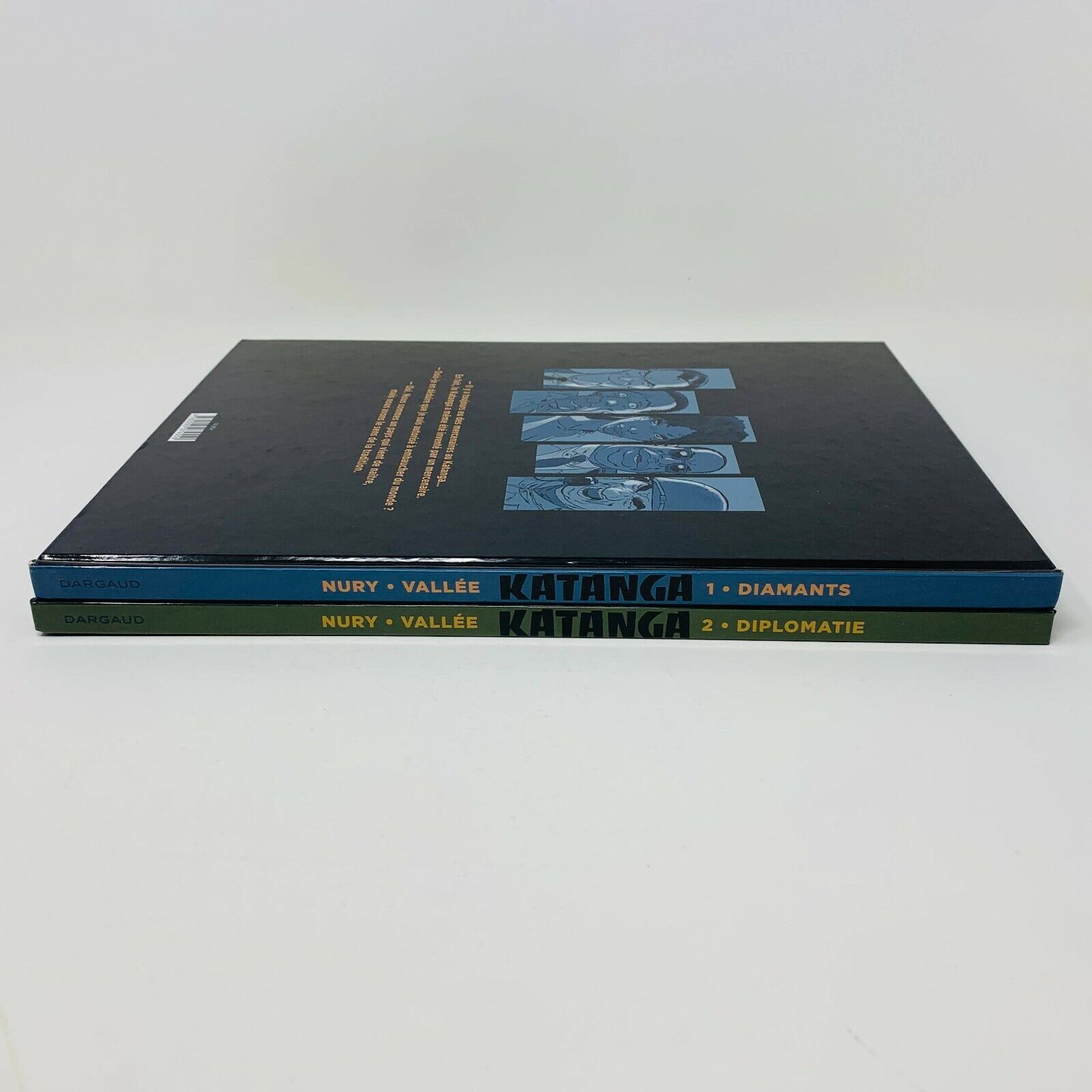 Diplomatie & Diamants Katanga Tomes 1-2 Dargaud Nury & Vallée Bande Dessinée Lot