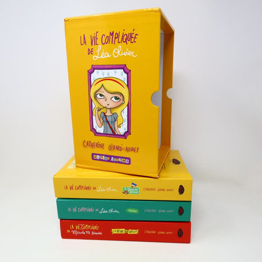 2016 La Vie Compliquée de Léa Olivier Coffret #3 de Catherine Girard-Audet Livre