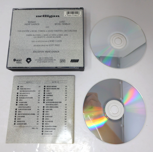 Nelligan Intégrale André Gagnon/Michel Tremblay CD Jim Corcoran/Renée Claude