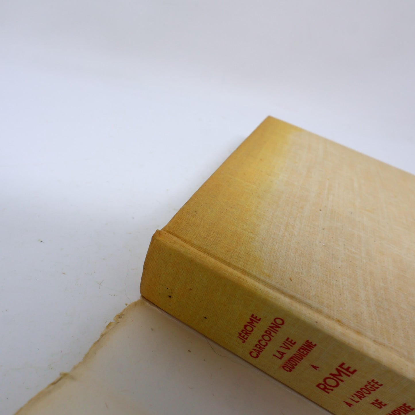1963 La Vie Quotidienne à Rome à l'Apogée de l'Empire Jérôme Carcopino Hachette