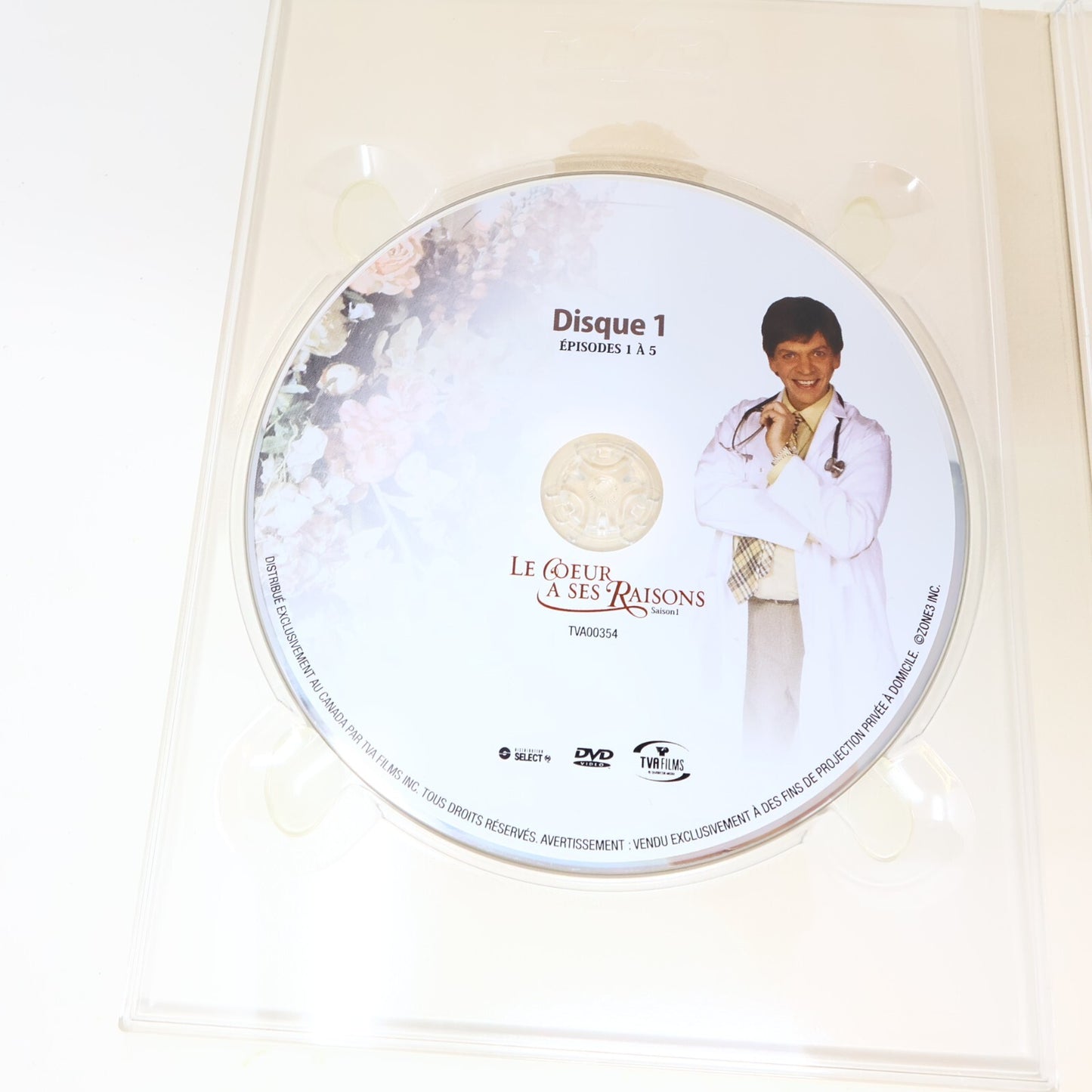 Le Coeur a Ses Raisons Saison 1 DVD Testé Marc Labrèche/Anne Dorval TV Québécois