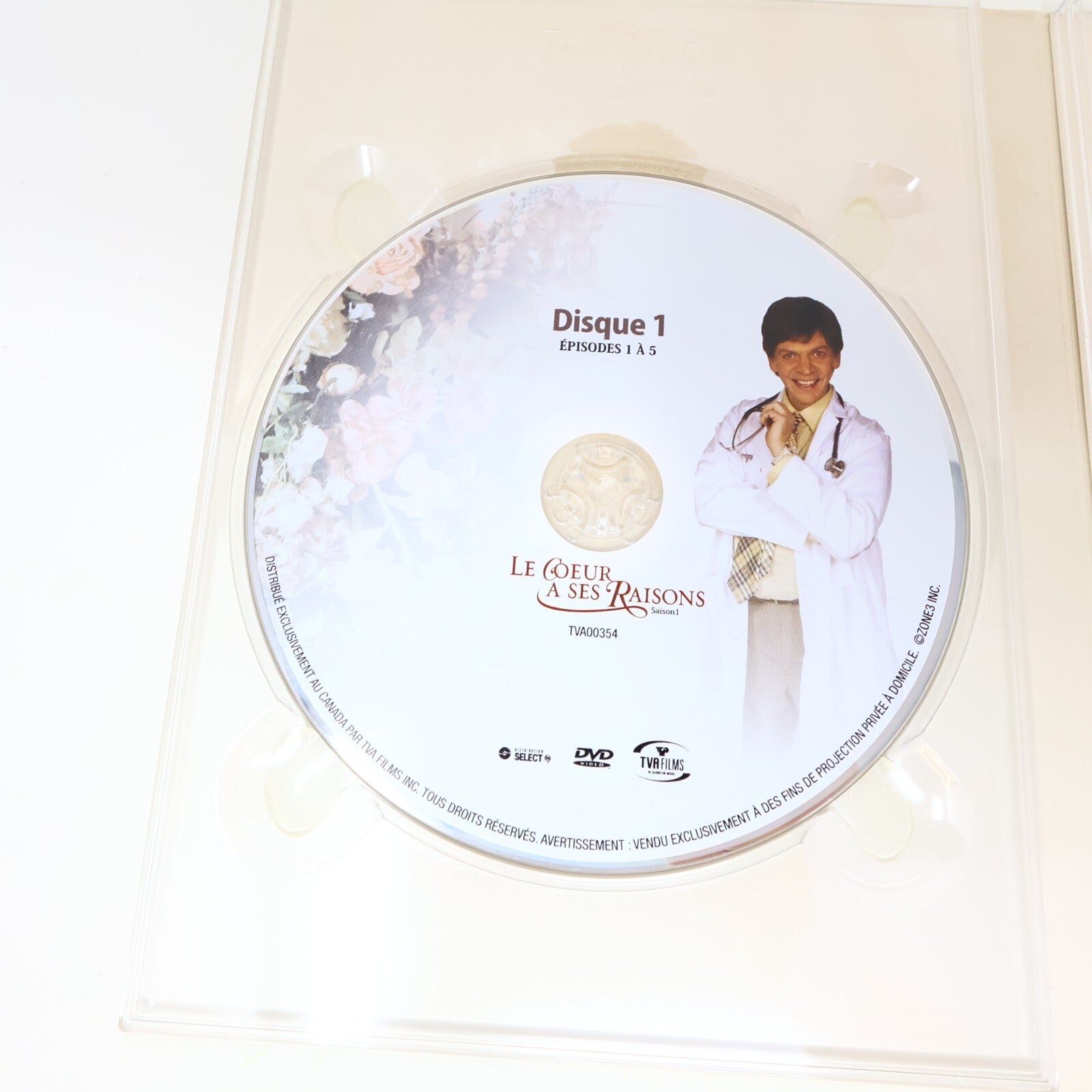 Le Coeur a Ses Raisons Saison 1 DVD Testé Marc Labrèche/Anne Dorval TV Québécois