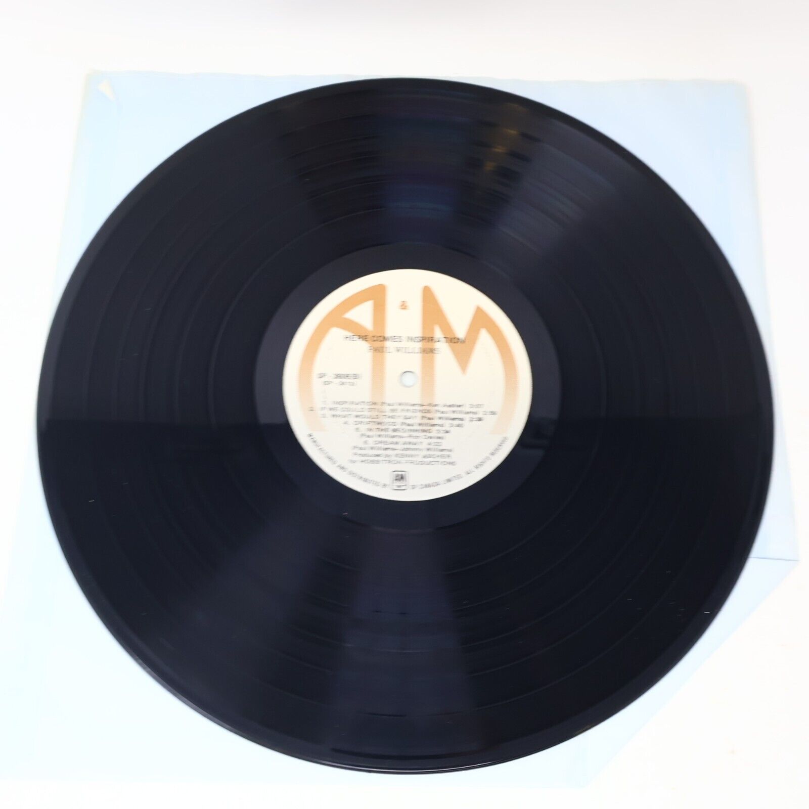 Paul Williams Here Comes Inspiration LP Record Vinyl 1974 SP-3606 A&M Canada