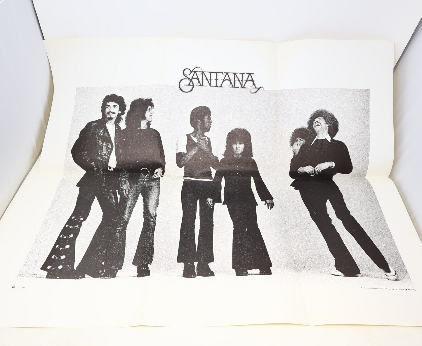Santana Abraxas LP Record Vinyl Poster Columbia KC 30130 Canada 70s Oye Como Va