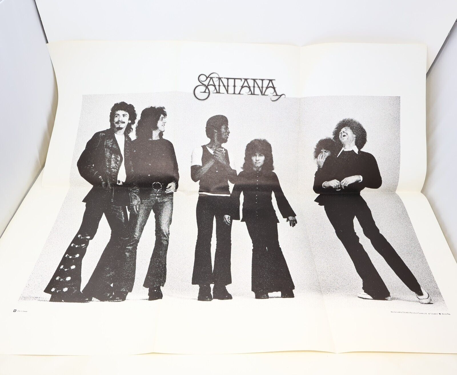 Santana Abraxas LP Record Vinyl Poster Columbia KC 30130 Canada 70s Oye Como Va