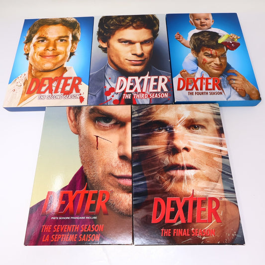 Dexter 5 DVD Lot Seasons #2-3-4 & 7-8 TV Michael C. Hall Showtime CBS Region 1