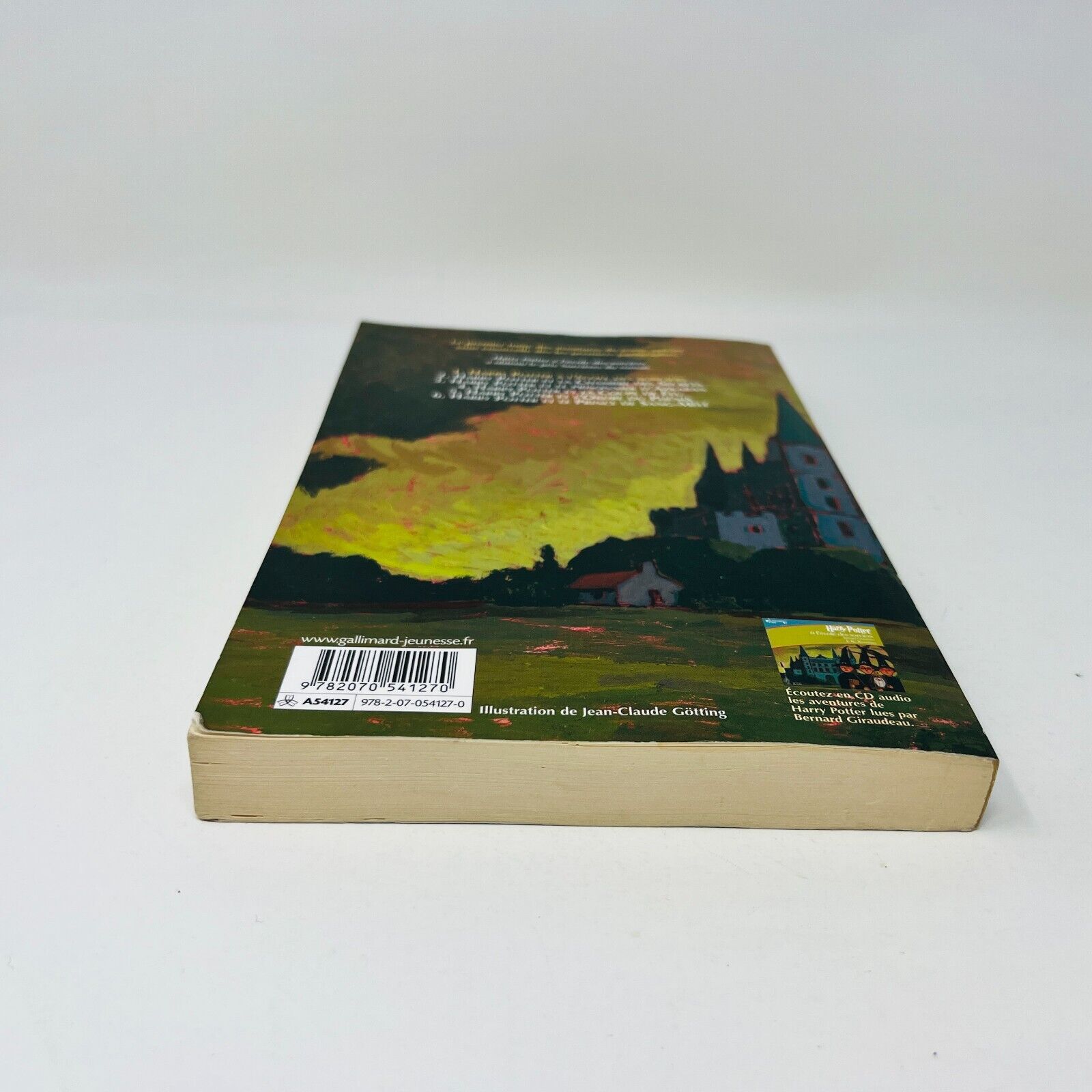 2007 Harry Potter à L'École des Sorciers Gallimard Grand Format Français Rowling