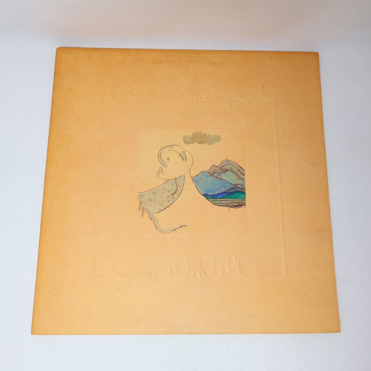 Joni Mitchell Court And Spark LP Record Vinyl 7E-1001 Canada 1974 Help Me VG+