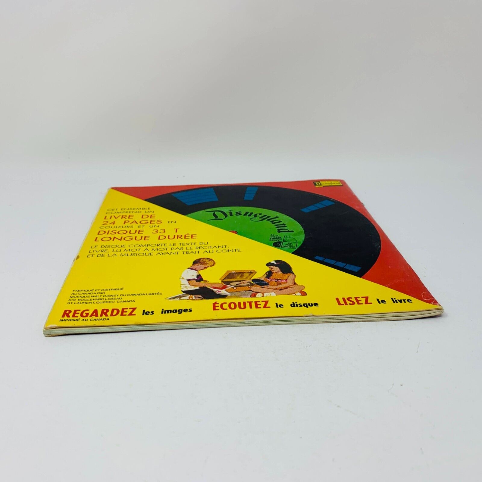 La Symphonie Pastorale Fantasia Livre Disque Disneyland Walt Disney Beethoven
