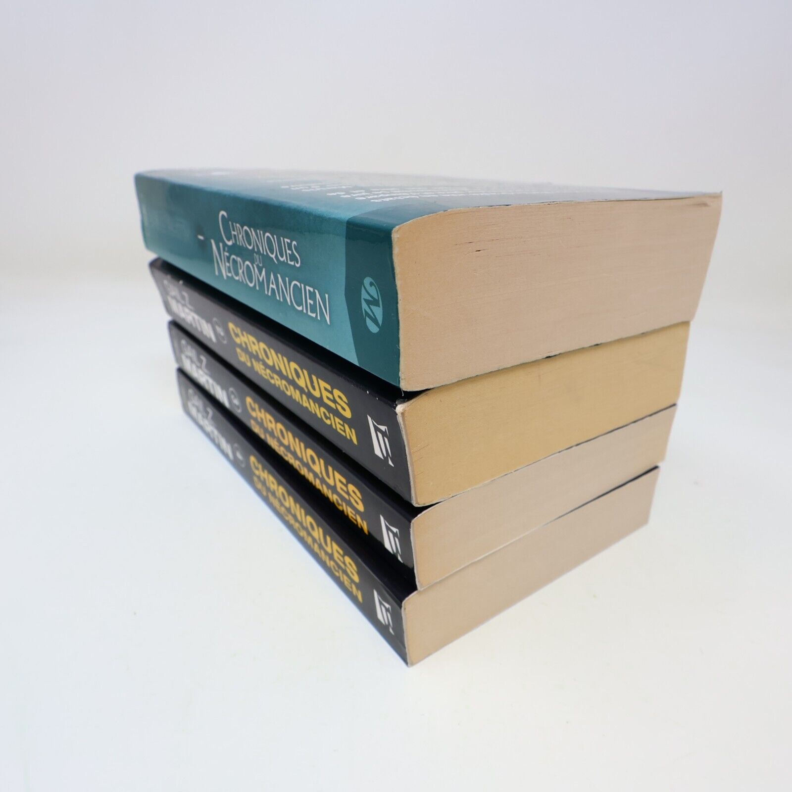 Lot 4 Livres Chroniques du Nécromancien #1-4 Gail Z. Martin Fantasy Français PB