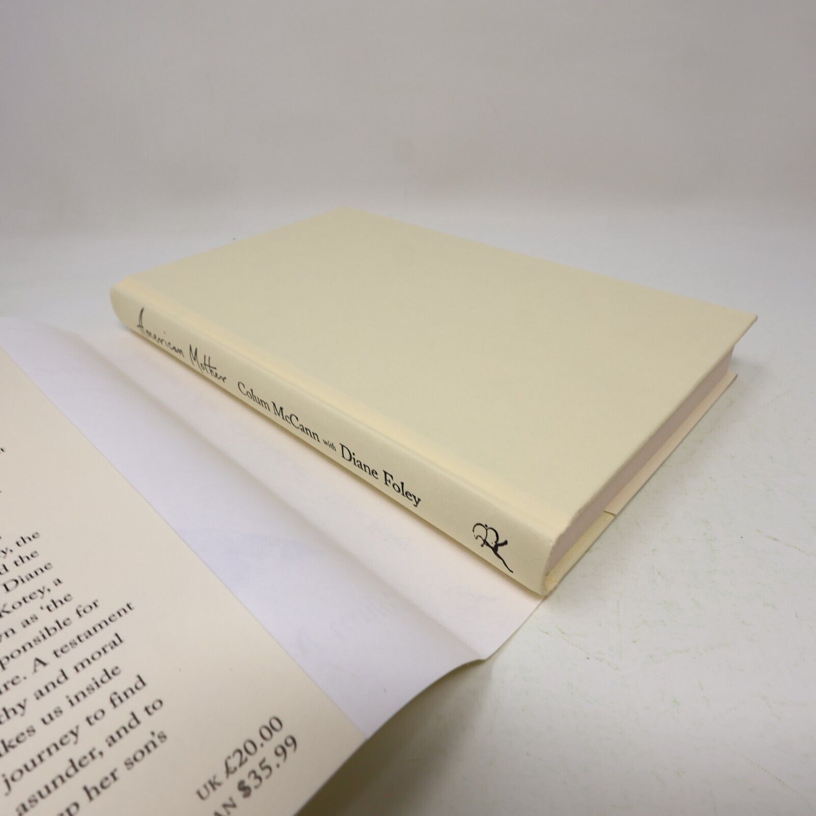 2024 American Mother Colum Mccann Diane Foley Bloomsbury Hardcover Novel Crime