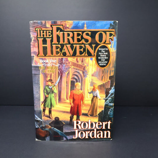 1993 The Fires of Heaven The Wheel of Time #5 by Robert Jordan 3rd Print HC TOR