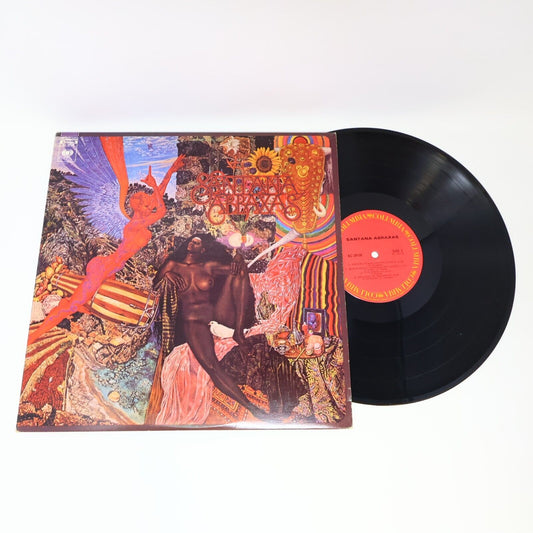 Santana Abraxas LP Record Vinyl Poster Columbia KC 30130 Canada 70s Oye Como Va