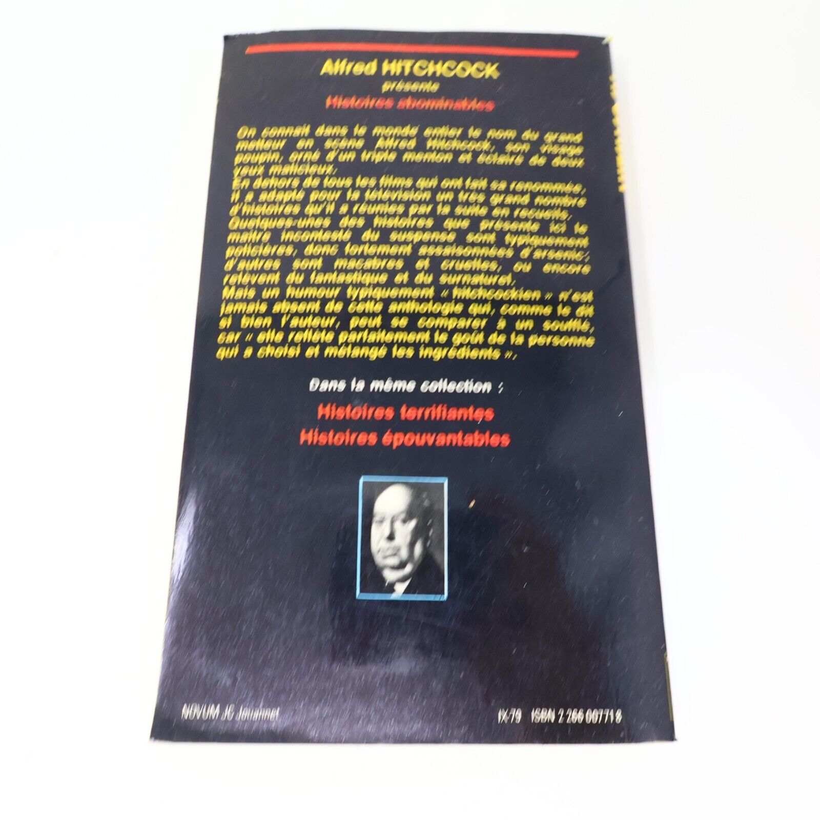 Alfred Hitchcock Horreur Thriller Lot 5 Livres Histoires Abominables Français