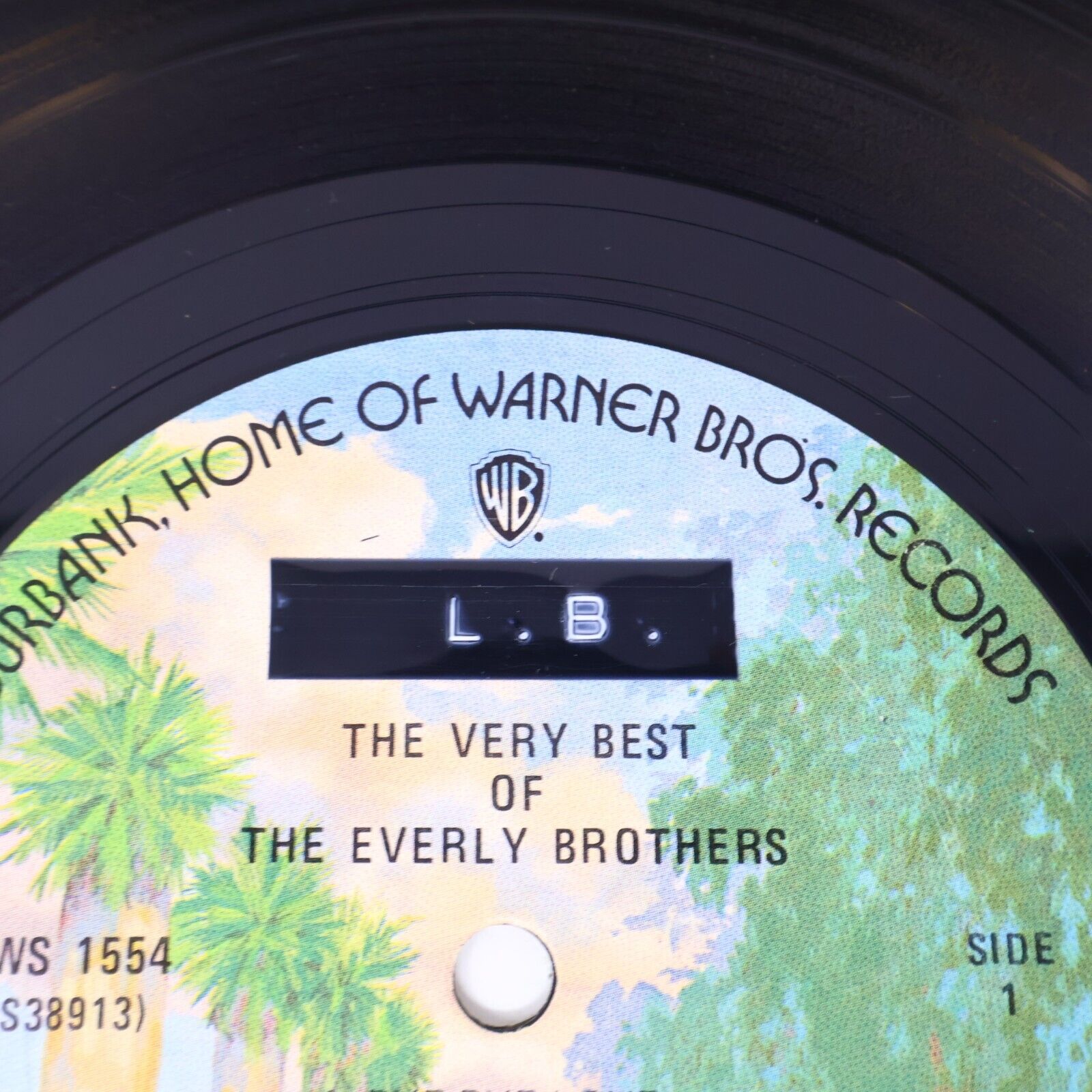The Very Best Of The Everly Brothers LP Record WS 1554 Canada 70s Cathy's Clown