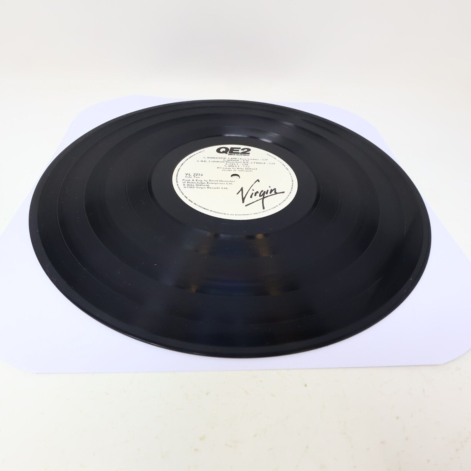 Mike Oldfield QE2LP Record 1980 Canada Virgin VL-2216 Arrival Wonderful Land EX