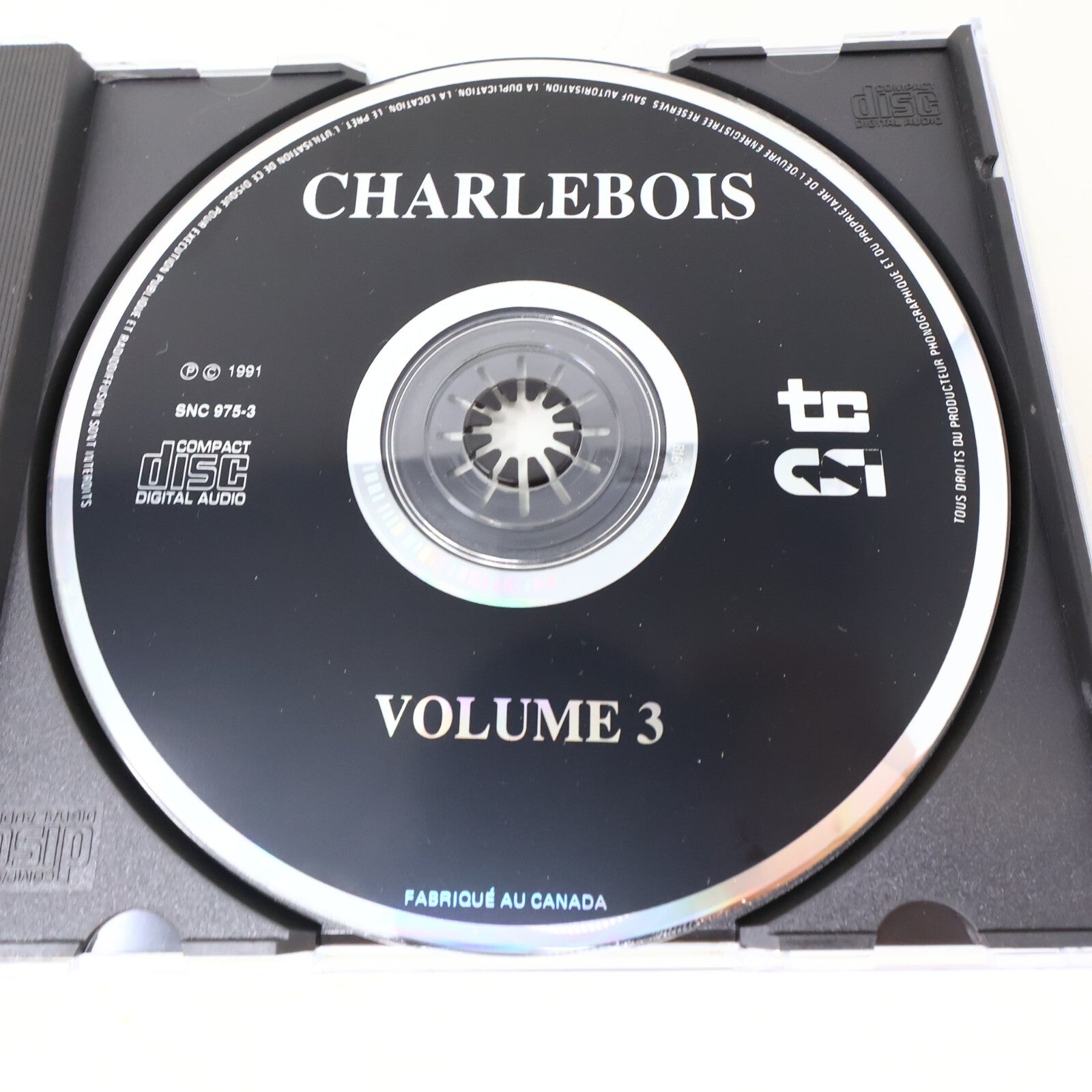1991 Robert Charlebois Première 1ère Période Boîtier 3 CD Testés Compilation