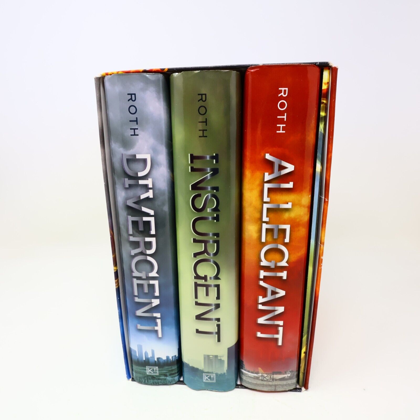 The Divergent Series #1-2-3 Boxset Veronica Roth Science-Fiction Allegiant Lot