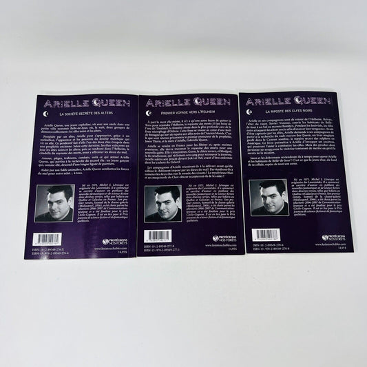 Arielle Queen #1-3 de Michel J. Lévesques Lot Livres Société Secrète des Alters