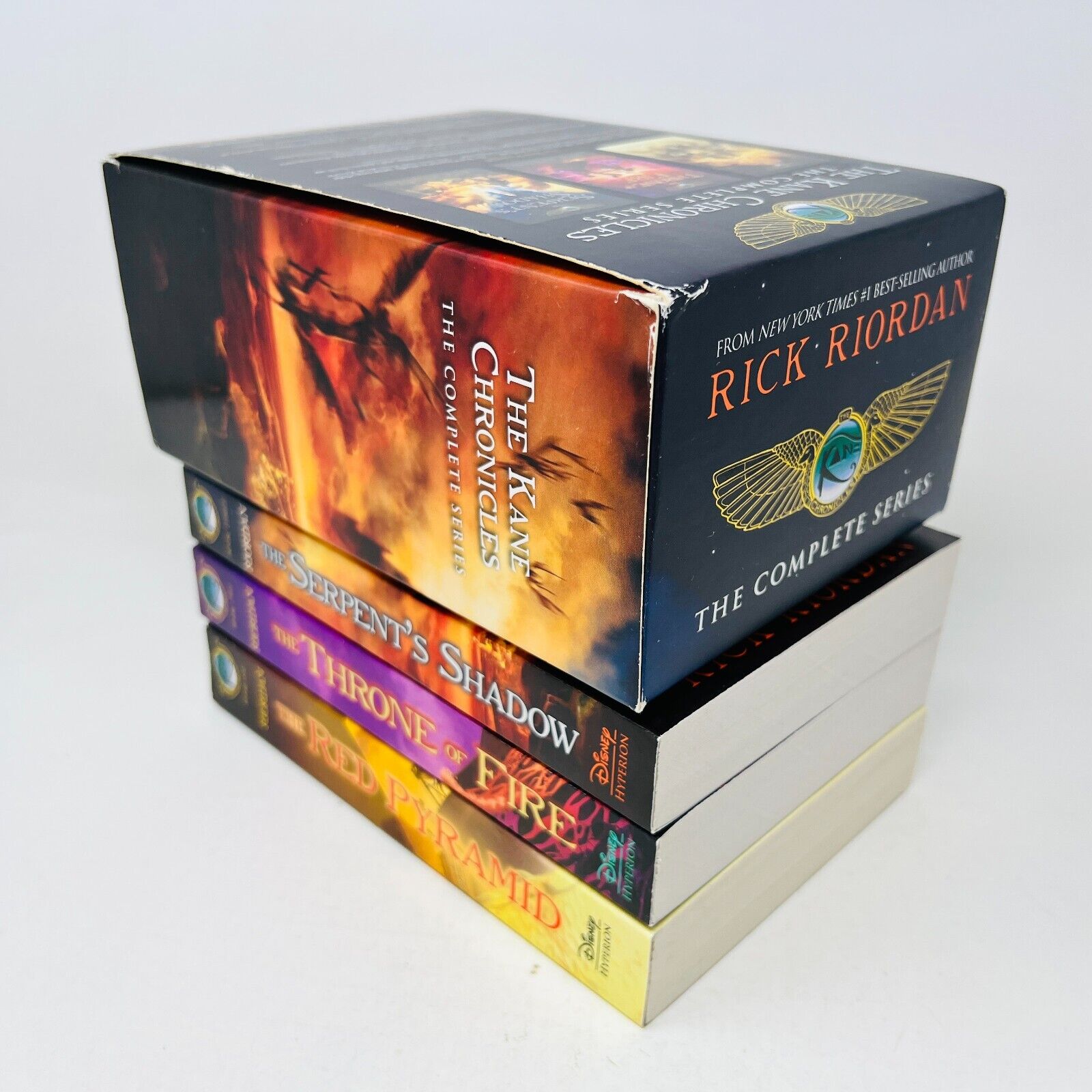 2013 The Kane Chronicles Complete Series Hyperion Box Set by Rick Riordan PB