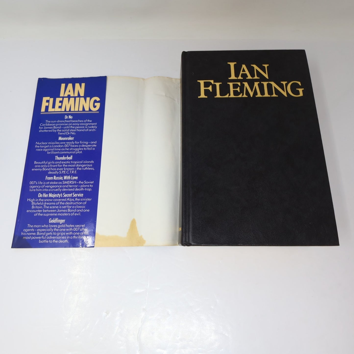 James Bond Ian Fleming Omnibus Dr No/Moonraker/Thunderball/Goldfinger 1984 HC DJ