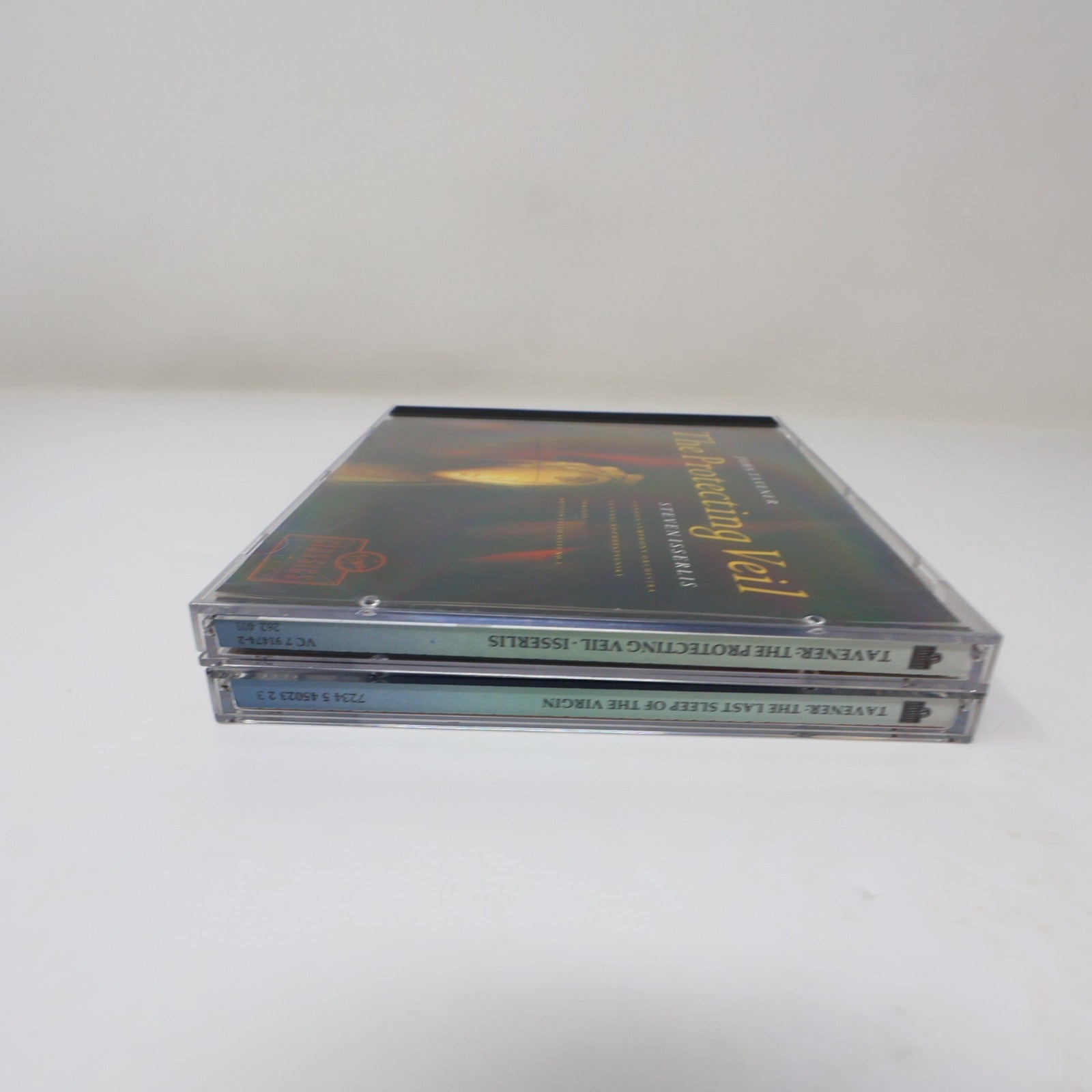John Tavener/Steven Isserlis 2 CD Lot Protecting Veil/Last Sleep of the Virgin