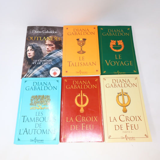 Le Chardon et le Tartan Outlander Lot 13 Livres Diana Gabaldon Français French