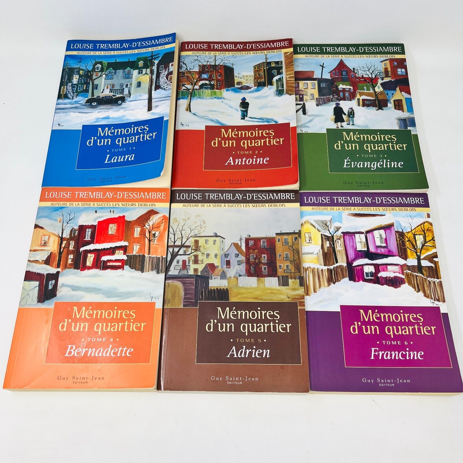 Mémoire d'un Quartier Tomes 1 à 12 Série Complète de Louise Tremblay-D'Essiambre