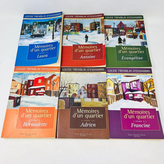 Mémoire d'un Quartier Tomes 1 à 12 Série Complète de Louise Tremblay-D'Essiambre