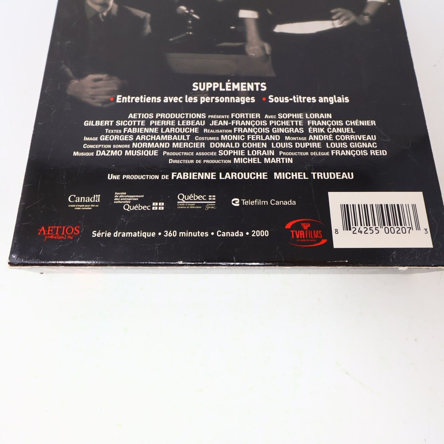 Fortier Saison #2 DVD Sophie Lorain Pierre Lebeau Série Télévision NTSC Testé